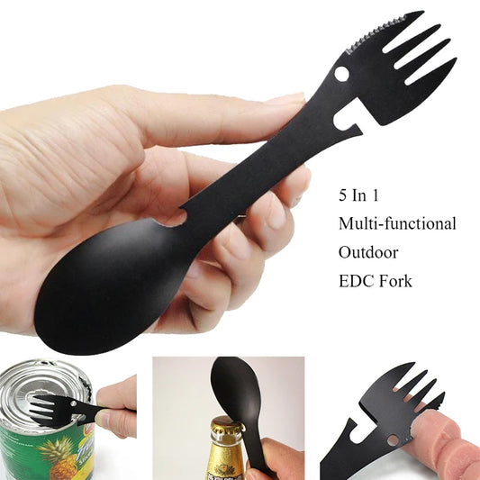 5 in 1 Fork Knife Spoon Bottle/Can Opener