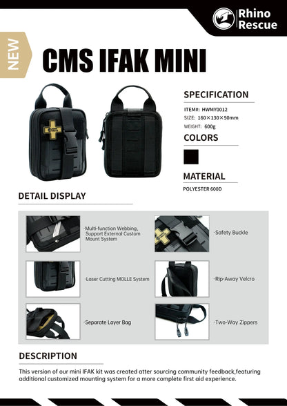 Rhino Rescue CMS-MINI First Aid Kit