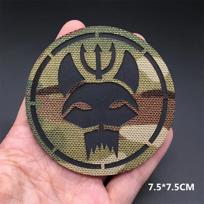 3D Camoflage Patches – Reflective Tactical Badges