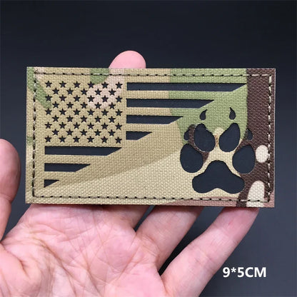 3D Camoflage Patches – Reflective Tactical Badges