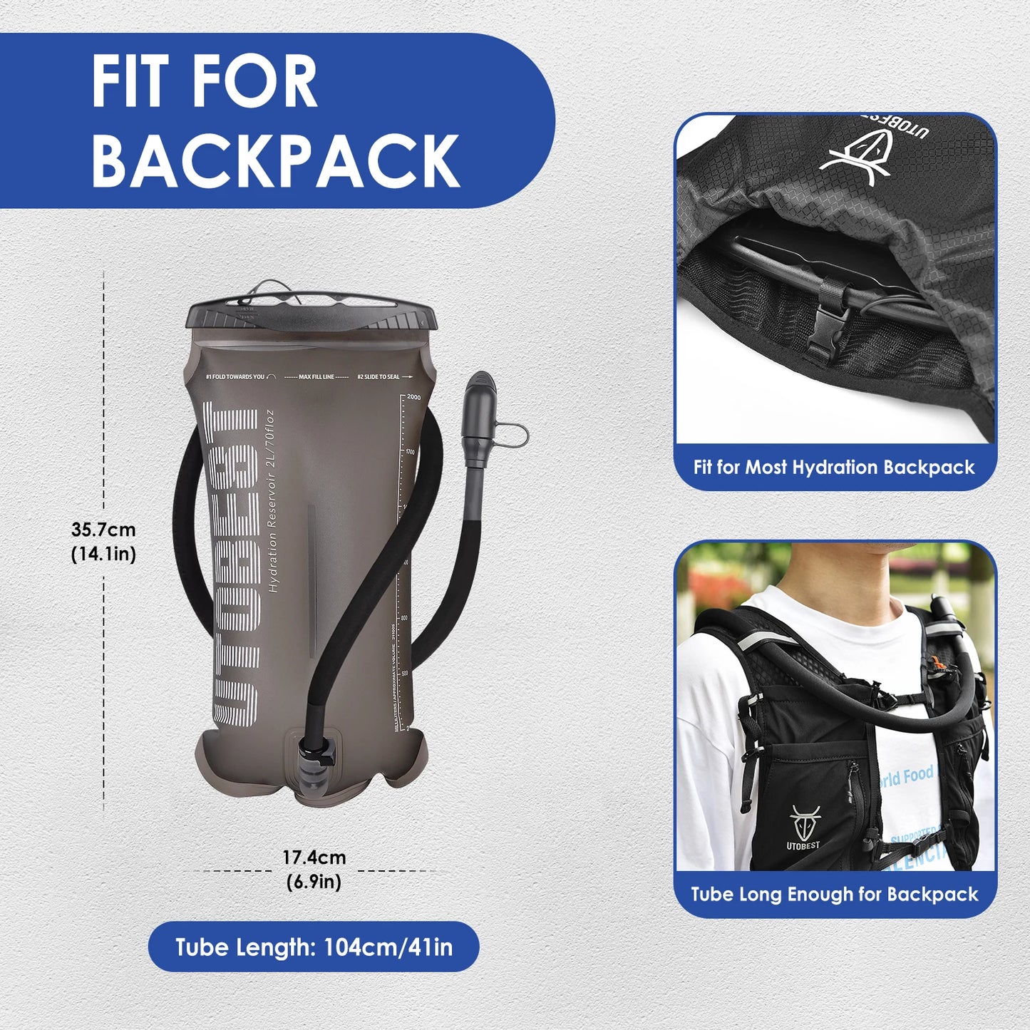 Water Bladder Hydration Pack