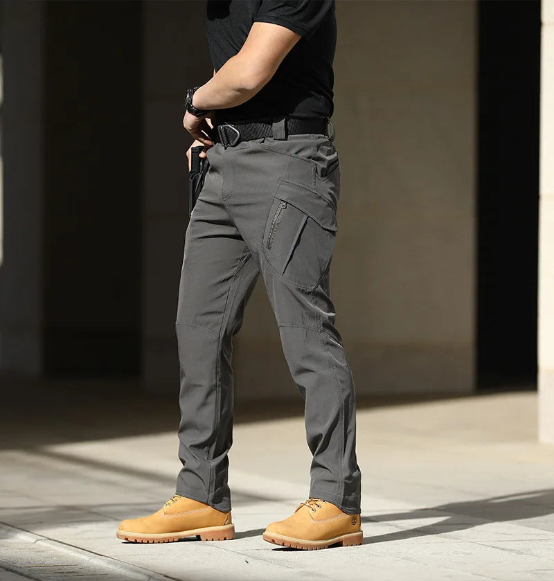 Men's Solid Color Anti-scratch Tactical Pants