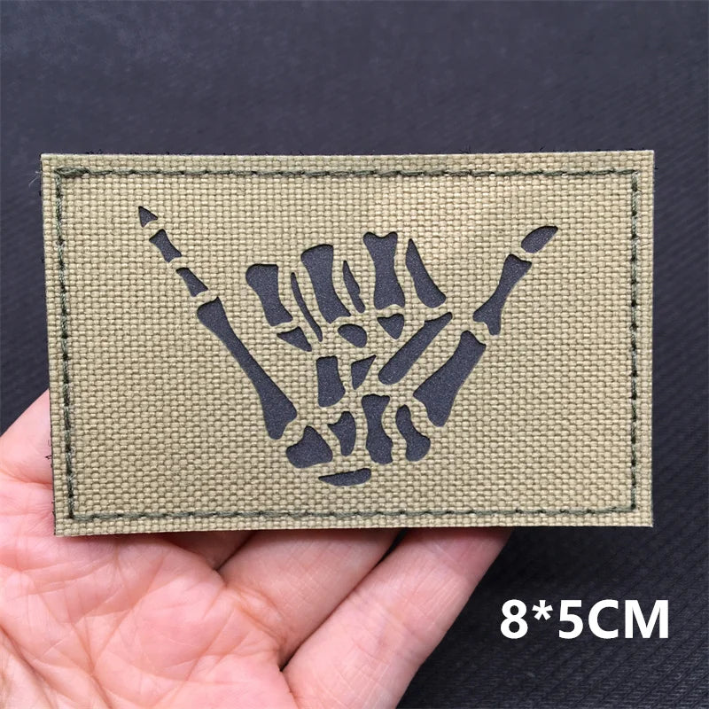 3D Camoflage Patches – Reflective Tactical Badges