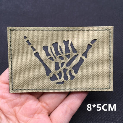 3D Camoflage Patches – Reflective Tactical Badges