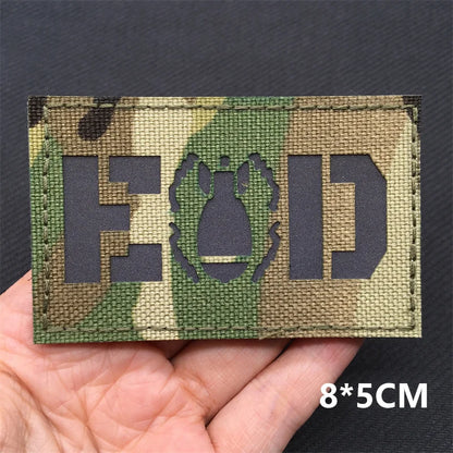 3D Camoflage Patches – Reflective Tactical Badges