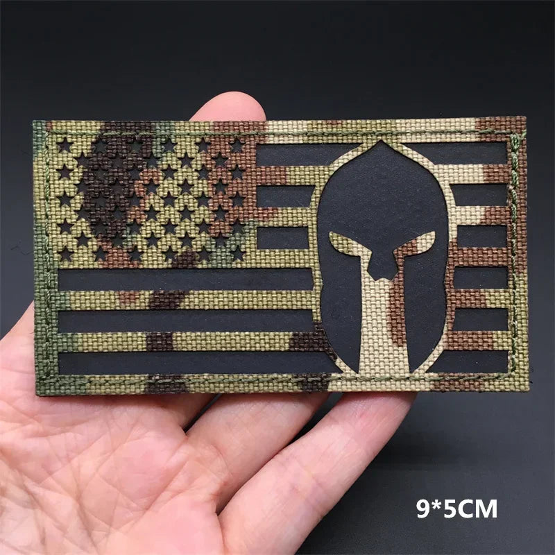 3D Camoflage Patches – Reflective Tactical Badges