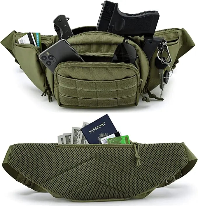 Tactical Fanny Pack Holster for Handguns