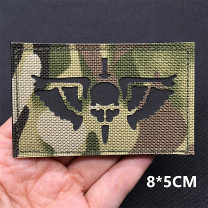 3D Camoflage Patches – Reflective Tactical Badges