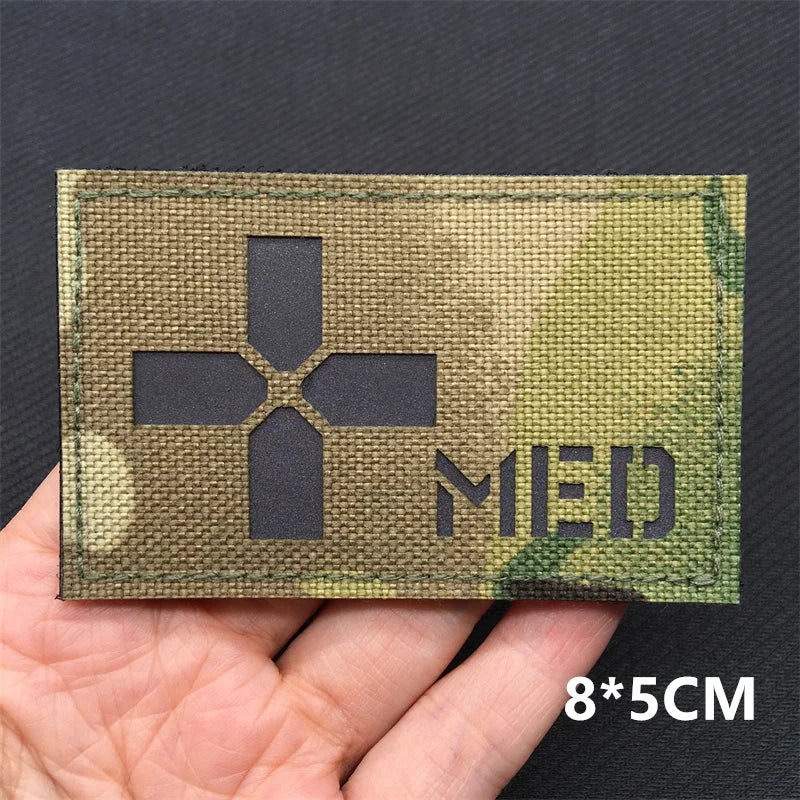 3D Camoflage Patches – Reflective Tactical Badges