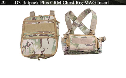 Expandable Backpack and Chest Rig Combo