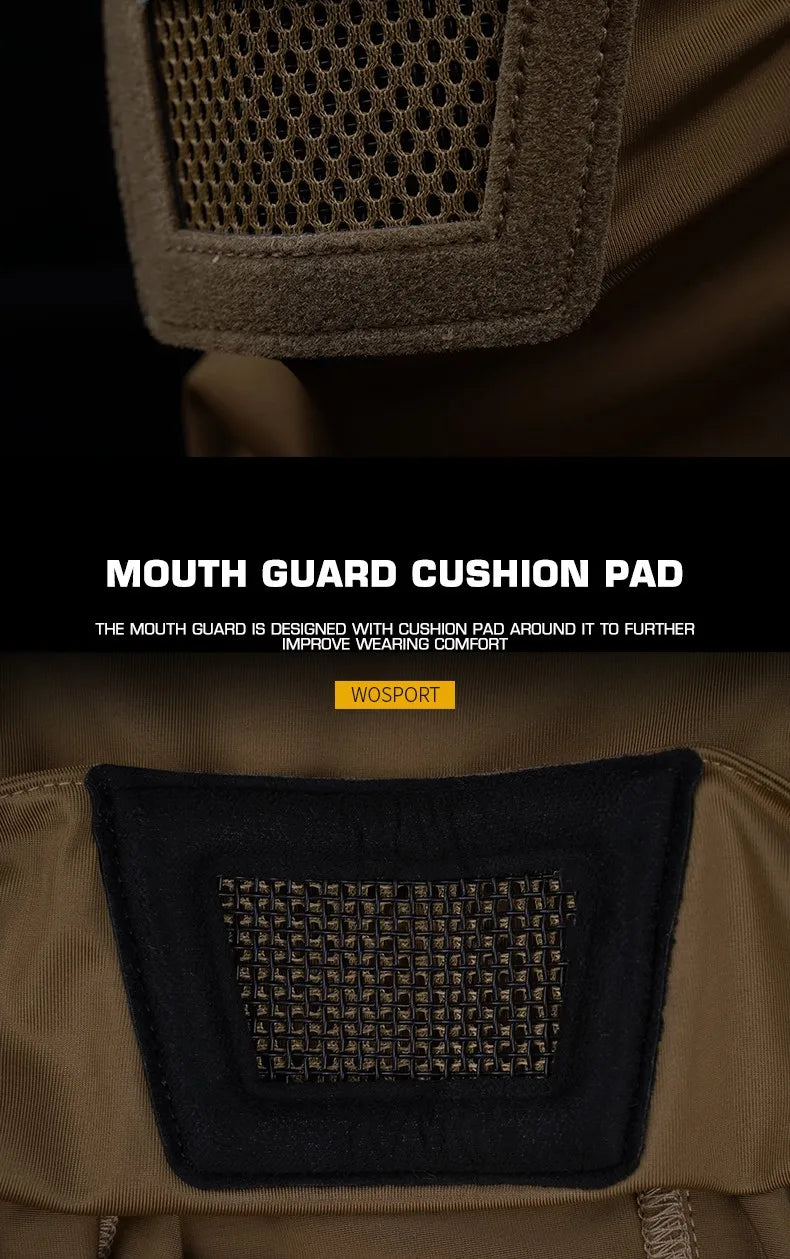 Padded Mesh Breathable Mask