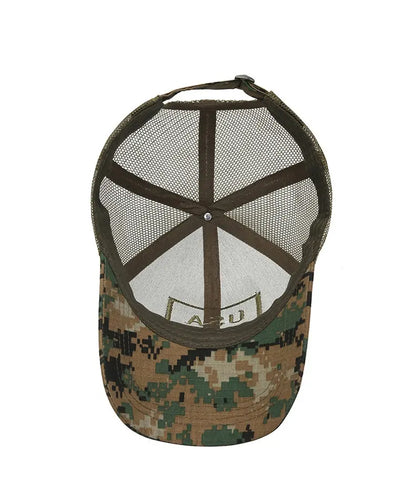 American Flag Camouflage Baseball Cap