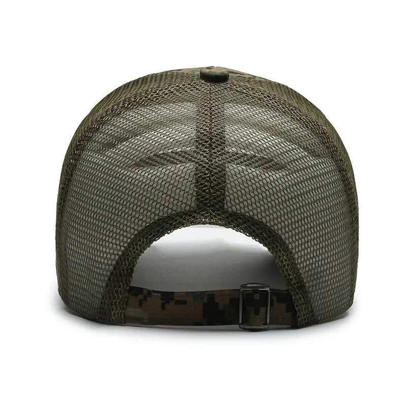 American Flag Camouflage Baseball Cap