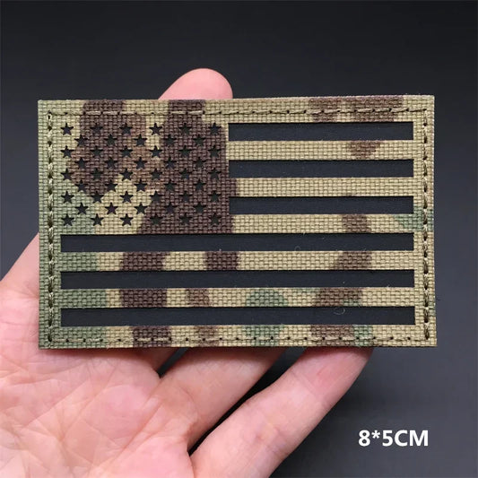 3D Camoflage Patches – Reflective Tactical Badges