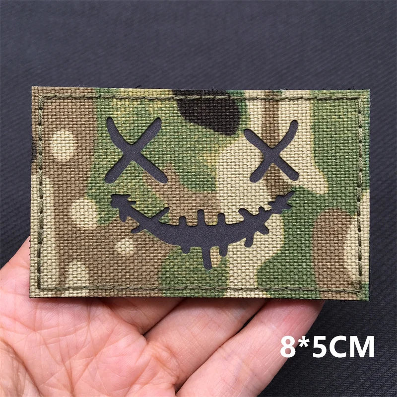 3D Camoflage Patches – Reflective Tactical Badges