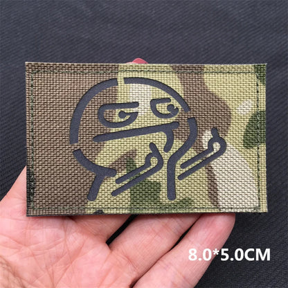 3D Camoflage Patches – Reflective Tactical Badges